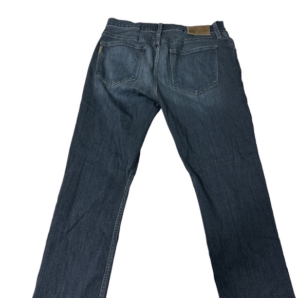 PAIGE Federal Straight Jeans Dark Blue‎ Sz 34x26 Excellent - Picture 2 of 4